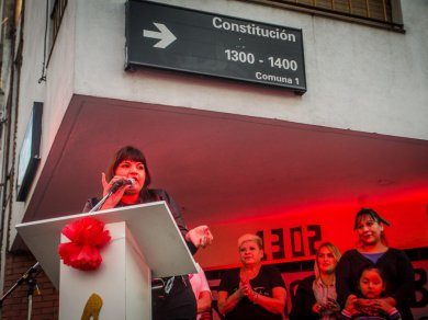 AMMAR inauguró la Casa roja en Constitución