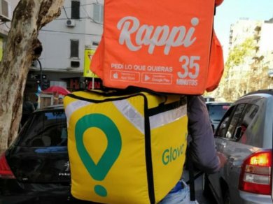 La Justicia porteña suspendió a Rappi, Pedidos Ya y Glovo 