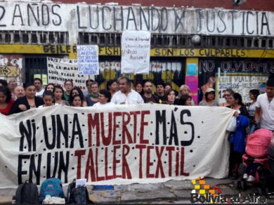 Incendio de Luis Viale: repudio por el fallo que devuelve el inmueble a sus dueños