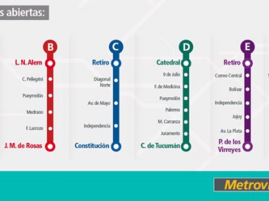Los subtes se suman a las medidas de prevención del COVID-19