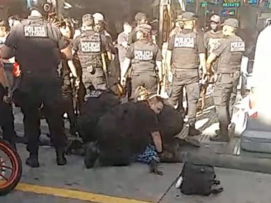 Murió la vendedora ambulante atropellada al huir de un operativo del Gobierno porteño