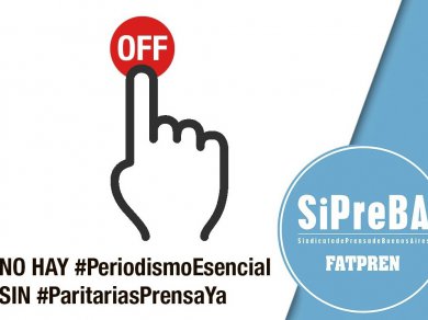 Les trabajadores de prensa realizarán hoy un 