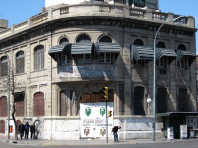Intentó de desalojo en la Escuela Taller del Casco Histórico