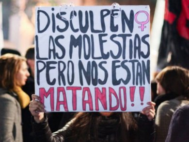  Se registraron 168 femicidios en lo que va del 2020