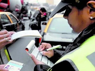 Multas por mal estacionamiento