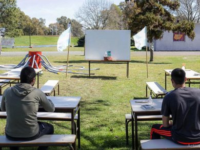 Clases al aire libre 